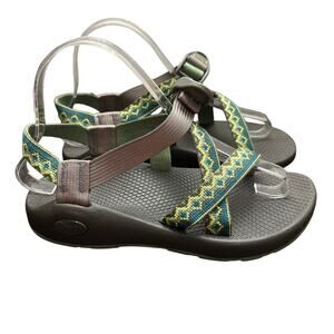 Chaco Women's Z1 Yampa Sandal Diamond Eyes Sz 6 Preowned J104880